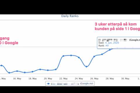 Nettbutikk søkemotoroptimalisering som gir raske resultater - enkel case study