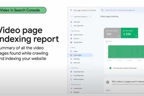 Google Search Console to release new video page indexing report - CommonSenSEO