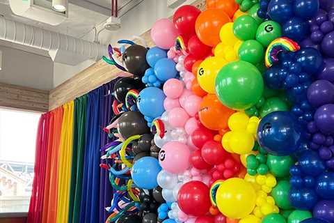 Balloon Wall At Google