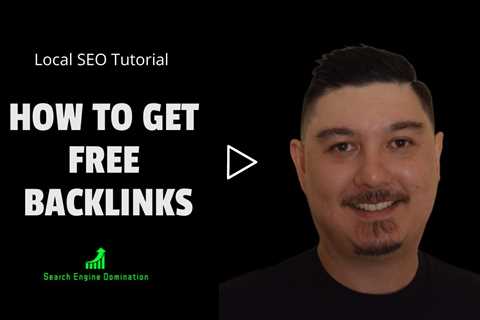 Local SEO Tutorial: How To Build Local SEO Backlinks FREE | Local SEO Link Building