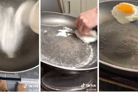 How to Restore a Non-Stick Pan Using Salt