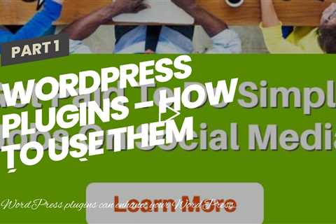 WordPress Plugins – How to Use Them (2019).