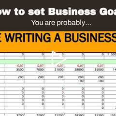 How to set Business Goals and Objectives