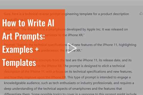 How to Write AI Art Prompts: Examples + Templates