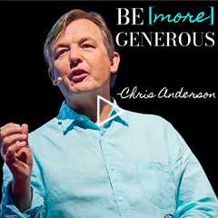 Here's Why Generosity is So Infectious | TED Curator, Chris Anderson
