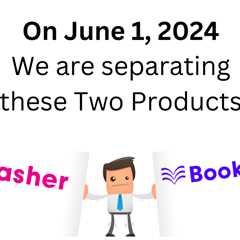 Effective June 1, 2024, AIMasher and BookMasher will become two separate SAAS products