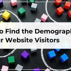 How to Find the Demographics of Your Website Visitors