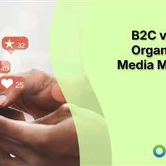 B2C vs. B2B in Organic Social Media Marketing