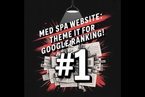 Med Spa Website: Theming & Branding for Google Ranking