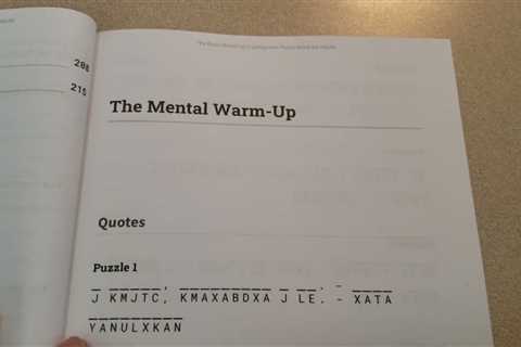 HOW MANY LEVELS? Brain-Boosting Cryptograms Puzzle Book For Adults Review Unboxing