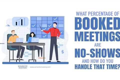 What Percentage of Booked Meetings Are No-Shows—and How Do You Handle That Time?
