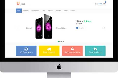 Ustora – Free Flat Design HTML5 eCommerce Template – freshDesignweb
