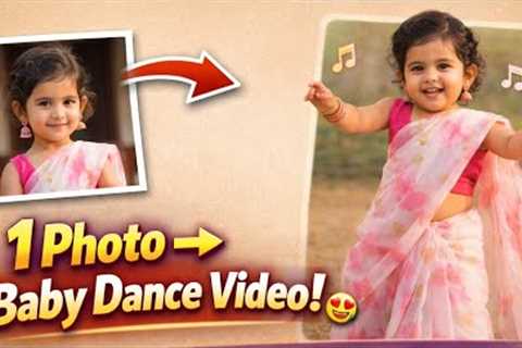 Al Baby Dance Video Tutorial | Turn Any Photo into a Cute Baby Dance Video | Viral Trend Explained