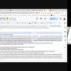Local SEO Training Q&A - Hump Day Hangouts - Episode 580