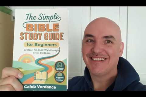 INTERACTIVE READ? Simple Bible Study Guide for Beginners book Review Unboxing by Caleb Verdance